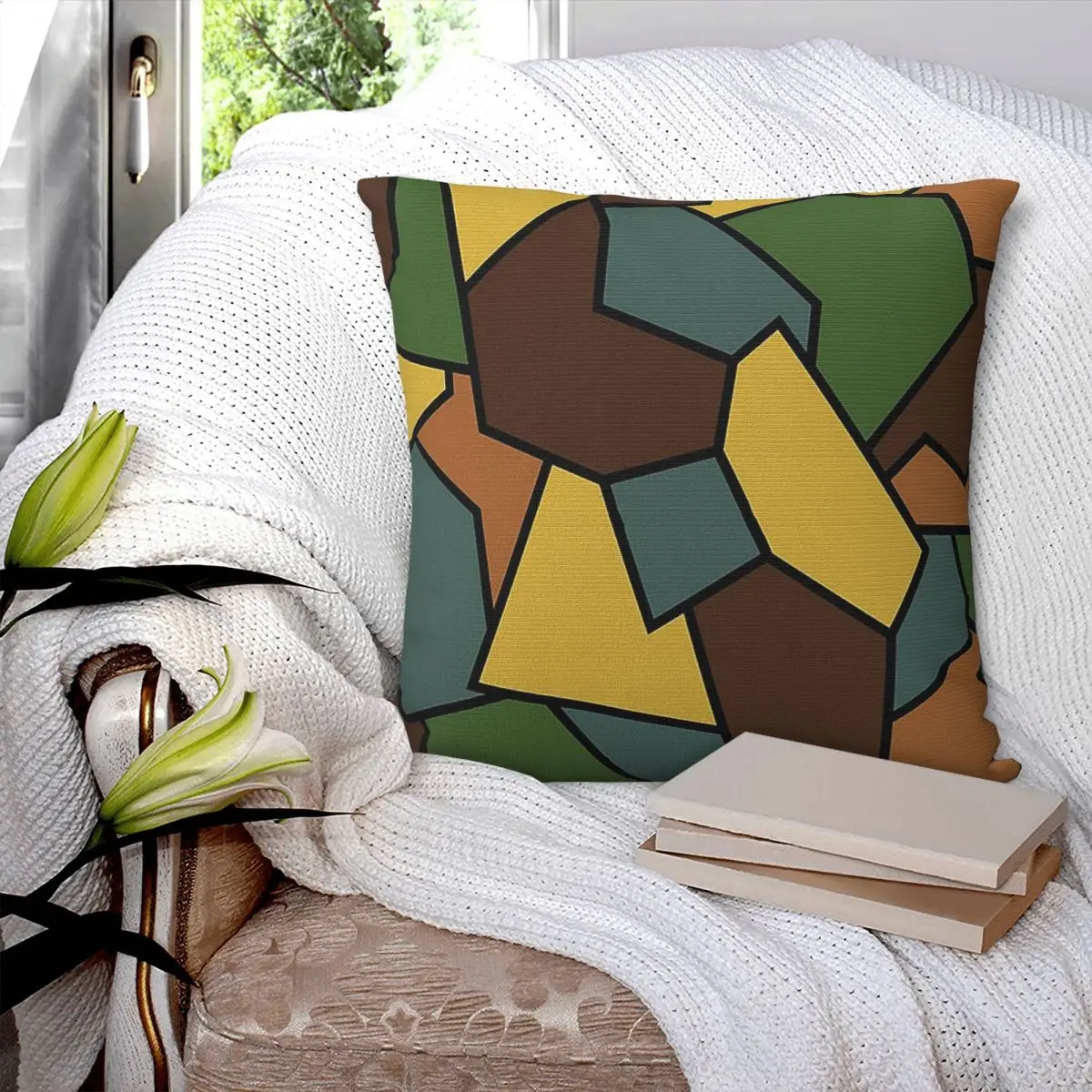 WW1 немецкая камуфляжная квадратная наволочка декоративная удобная подушка на