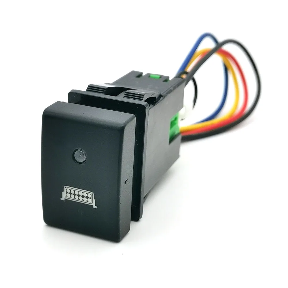 

1 шт. модифицированный переключатель, подходящий для Suzuki Jimny 2010-2015, автомобильный светодиодный DRL, силовой радар, противотуманный фонарь, кнопка переключения прожектора с проводом