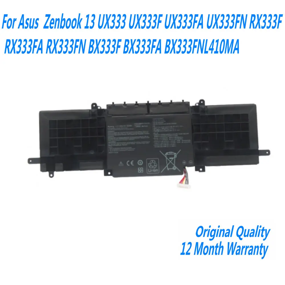 Новый аккумулятор для ноутбука C31N1815 Asus Zenbook 13 UX333 UX333F UX333FA UX333FN RX333F RX333FA RX333FN BX333F BX333FA