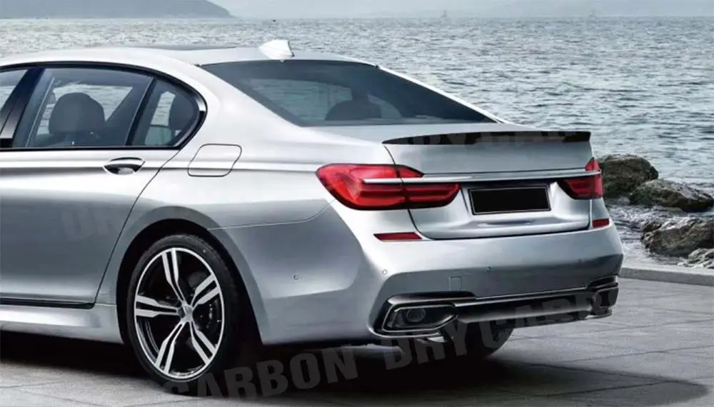 Задний спойлер из сухого углеродного волокна для BMW 7 серии G11 G12 730i 740i 750i седан
