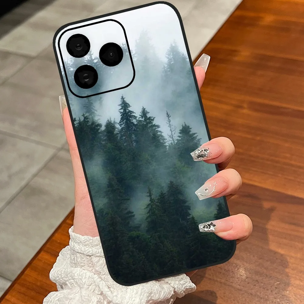 Чехол для телефона Mountain Forest iPhone 8 15 Plus 11 12 13 Pro Max 14 15Pro