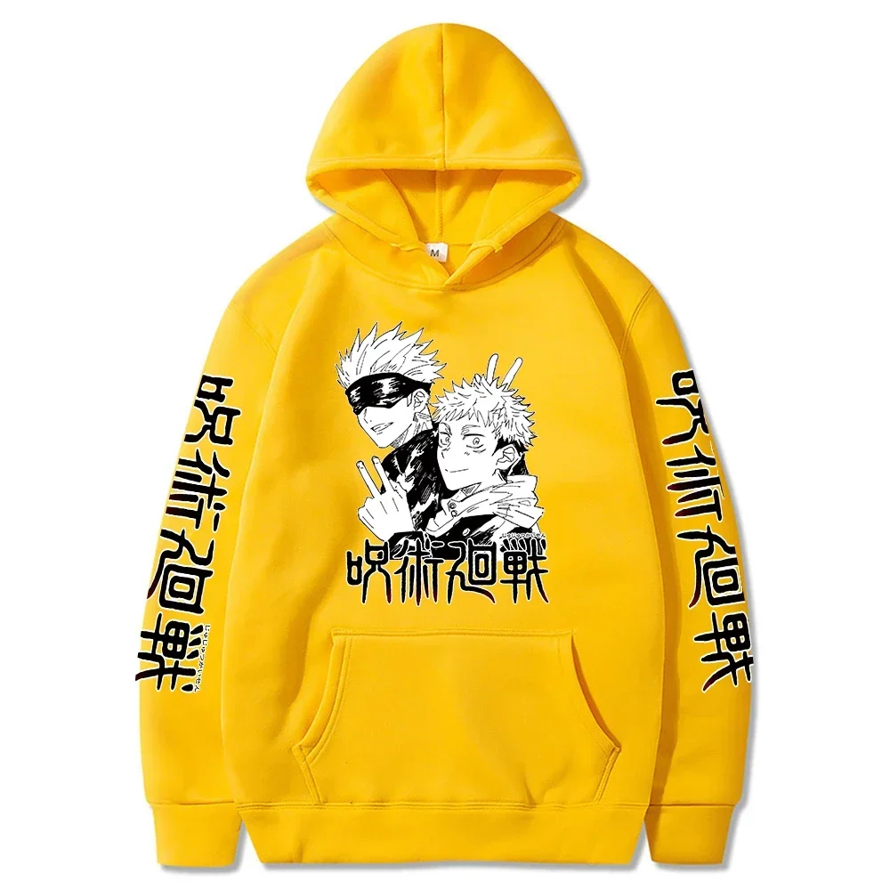Женская толстовка с капюшоном японского аниме принтом Otsu Kaisen Sato Goku Harajuku героями