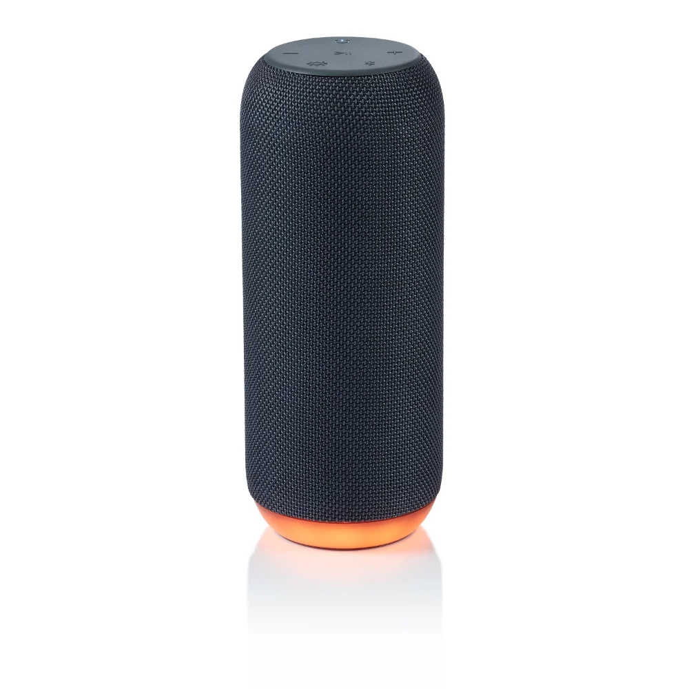 

Portable Bluetooth Speaker with LED Lighting, Gray, AAAGRY100006896