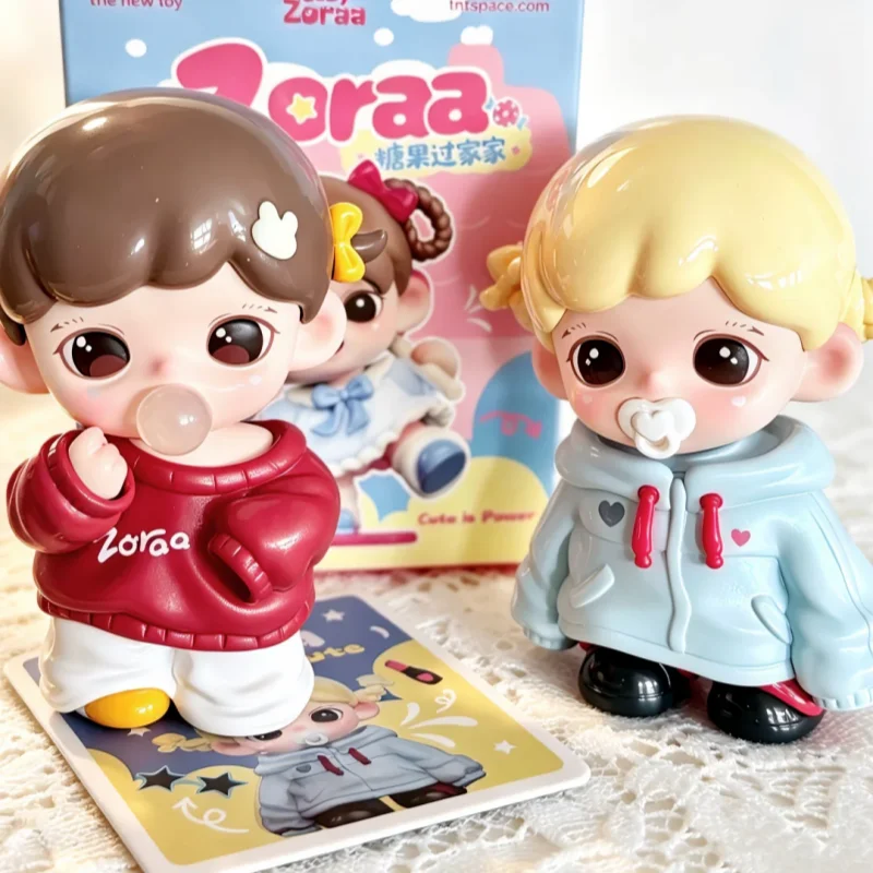 Фото Новая серия мини-игрушек Zoraa Candy для ролевых игр: коллекционная художественная игрушка-сюрприз в мини-коробке, изысканное и интересное украшение для рабочего стола, популярный подарок №5