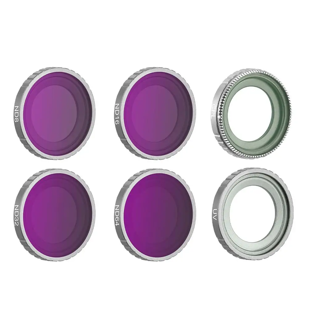 

ND/CPL/UV Lens Filter With Multi-Layer Coatings Compatible For GO2 / GO3 Action Camera Lens Accessories