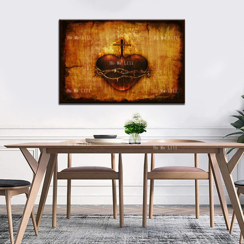 Иисус говорит нам, чтобы мы поставили наши сердца там, где происходит реальная радость, и он должен находиться вдали от картины на стенах мира