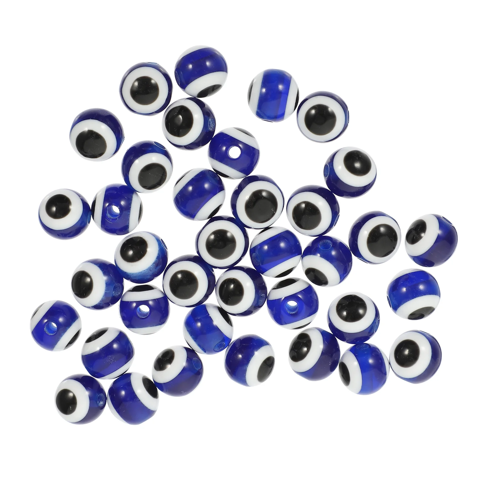 

Eye Beads Evil Charms Turkish Blue Spacer Round Lampwork Jewelry Making Loose Pendant Prayer Connector Lucky Charm Greek Luck