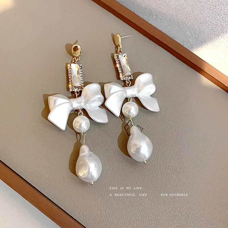 

Серьги-подвески из серебра 925 пробы, с жемчугом