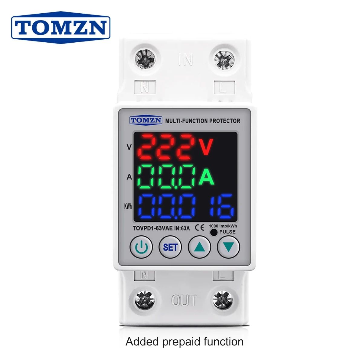 TOMZN TOVPD1-63VAE Устройство защиты от перенапряжения 63A 230В