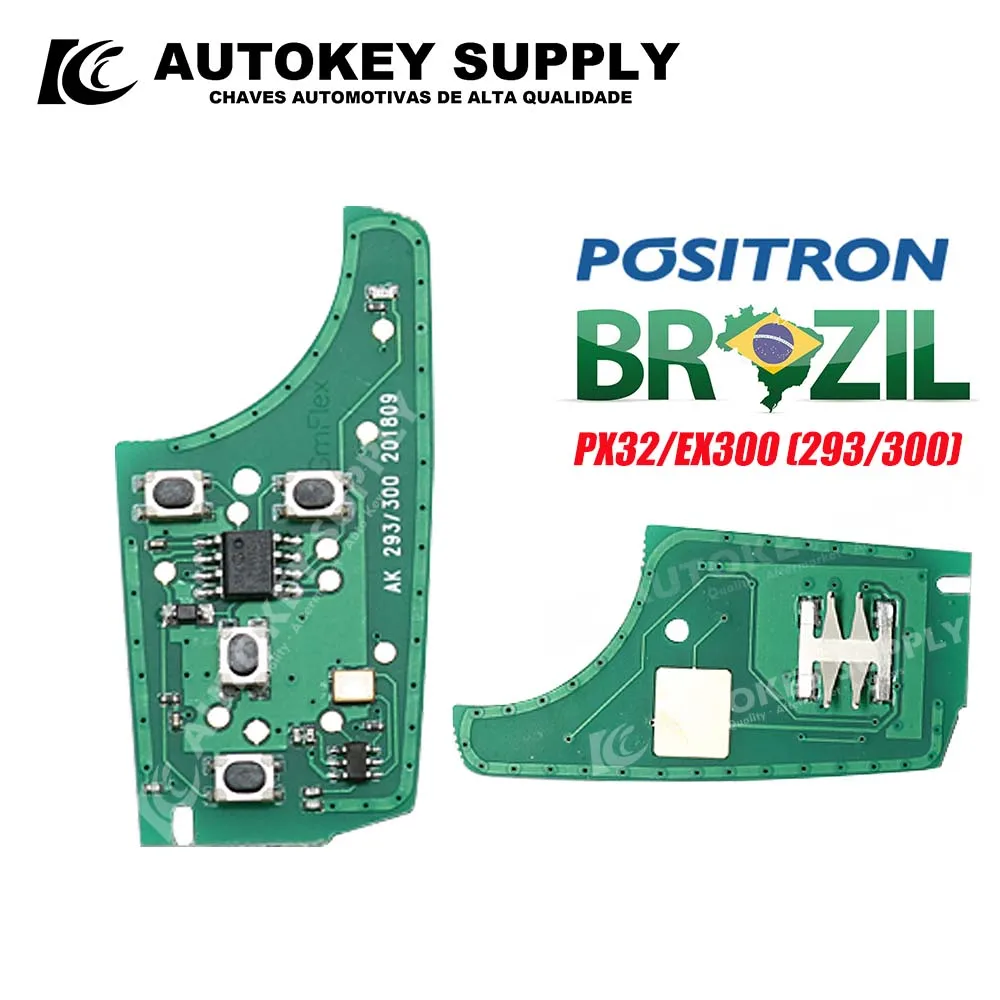 Фото Autokeysupply AKBPCP051 Двухпрограммный (PX32/EX300) пульт управления охранной сигнализацией для Brazil Positron №3