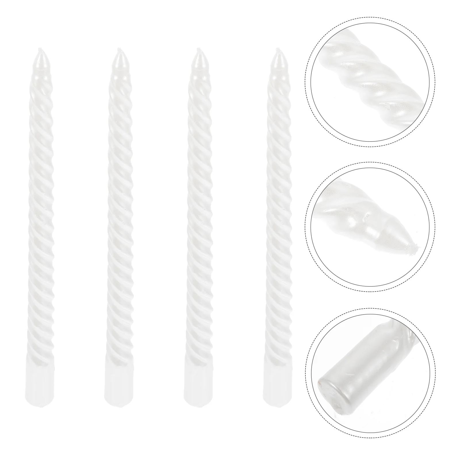 

Candles Wedding Dinnerwax Unscented Christmas Taper Smokeless Decor Decorative Birthday Tapered Candlesticks Fireplace Scent