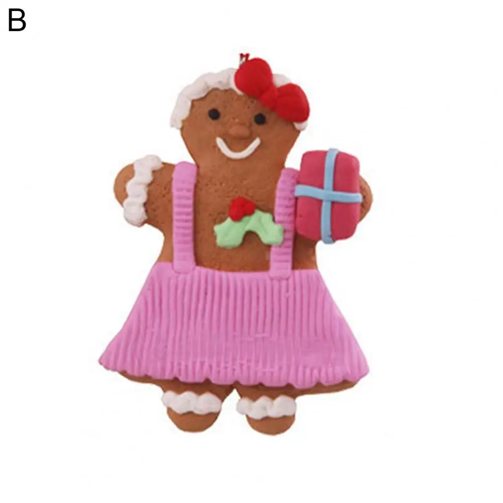 

Scene Layout High Toughness Hanging Elk/Candy House/Cookie Man Xmas Pendant Party Supplies