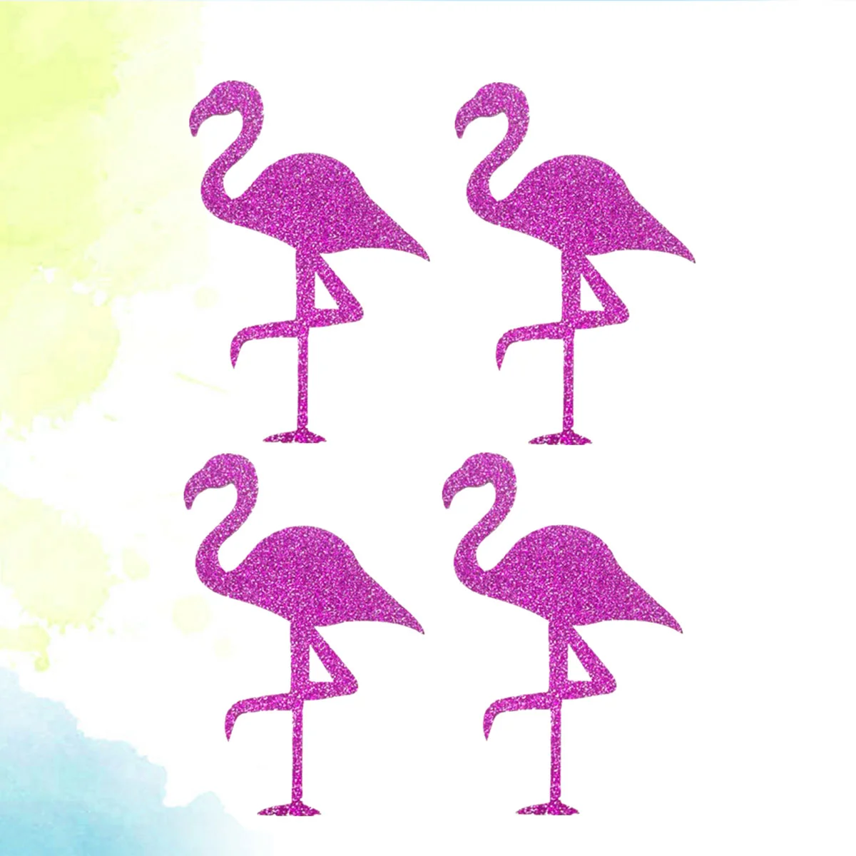 

8 Pcs Girls Water Bottles Sticker Flamingo Motorcycle Cup DIY Stickers Decor Child Creative