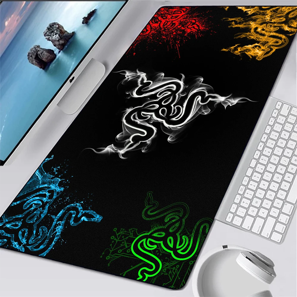 

Коврик для мыши MRGLZYGaming, полноразмерный RGB и большой Настольный коврик с точной тканью, подходит для дома и офиса