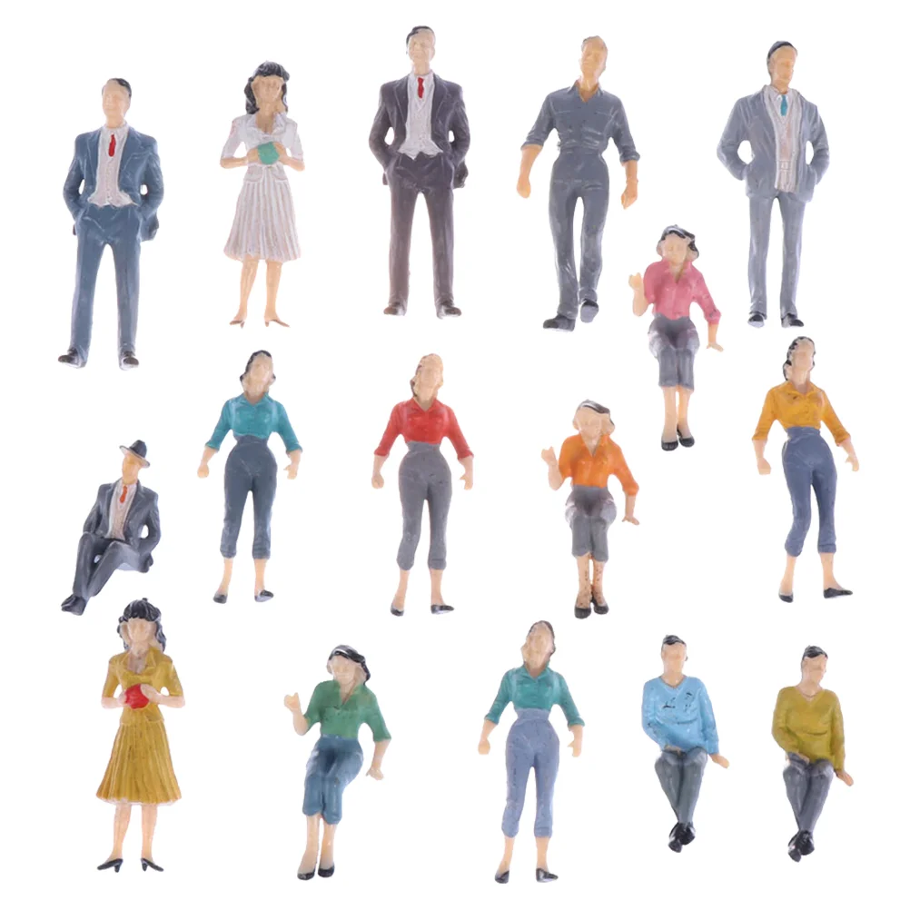

16Pcs Play For Kids Toddlers Tiny People People Figurines For Kids for Decoration Children Kids Playing