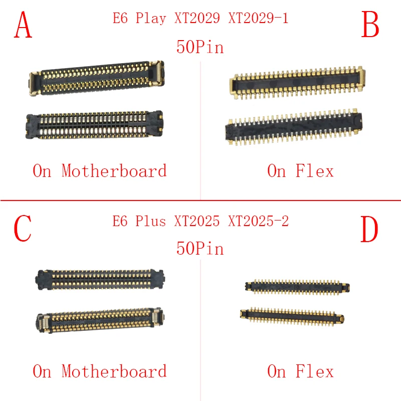 Разъем для материнской платы для Motorola Moto E6 Play XT2029 XT2029-1/E6 Plus XT2025