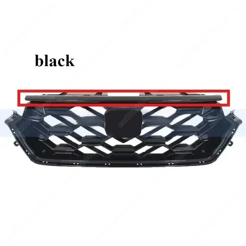 

Для Honda CRV CR-V 2023 2024, автоматический передний бампер, гибридная версия, впускная решетка радиатора, хромированная декоративная крышка бака для гоночной воды
