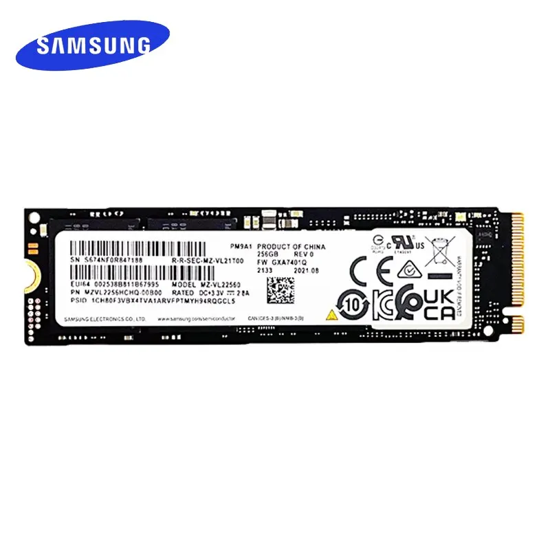 Внутренний твердотельный накопитель Samsung SSD M2 Nvme 512 ГБ/256 ГБ 2 5 дюйма M.2 2280 для