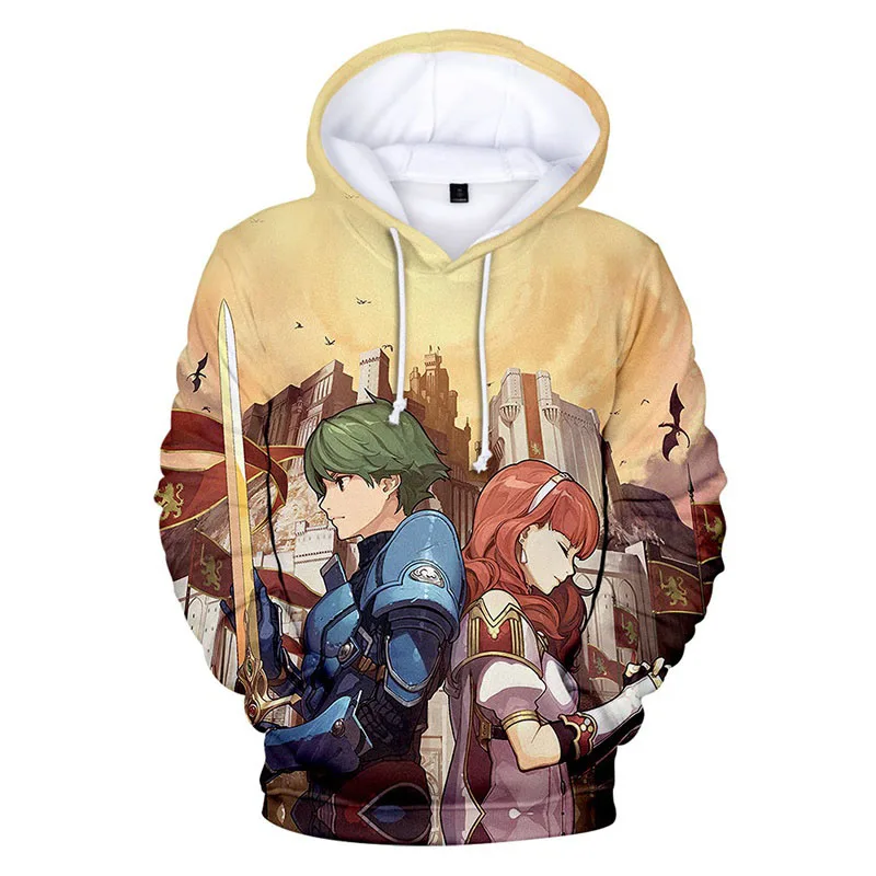 

2023 Hot Sale Hoodie Casual Fire Emblem 3D Printed Hoodies Sweatshirt Men/women Fashion Long Sleeve Boys Clothes Plus Size