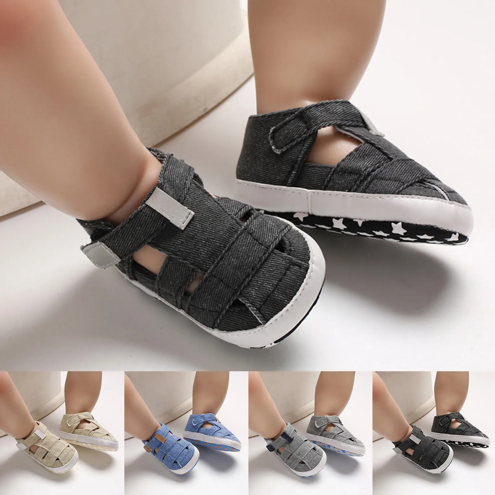 

Обувь для маленьких мальчиков и девочек; Летние повседневные парусиновые Нескользящие сандалии с мягкой подошвой для малышей; Обувь для малышей; zapatos mujer