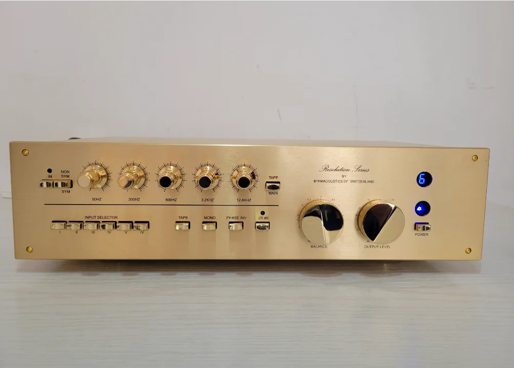 Фото Refer ACOUSTICS FM268C полностью балансный предусилитель ARC EQ Высококачественный аудиоусилитель HIFI №1