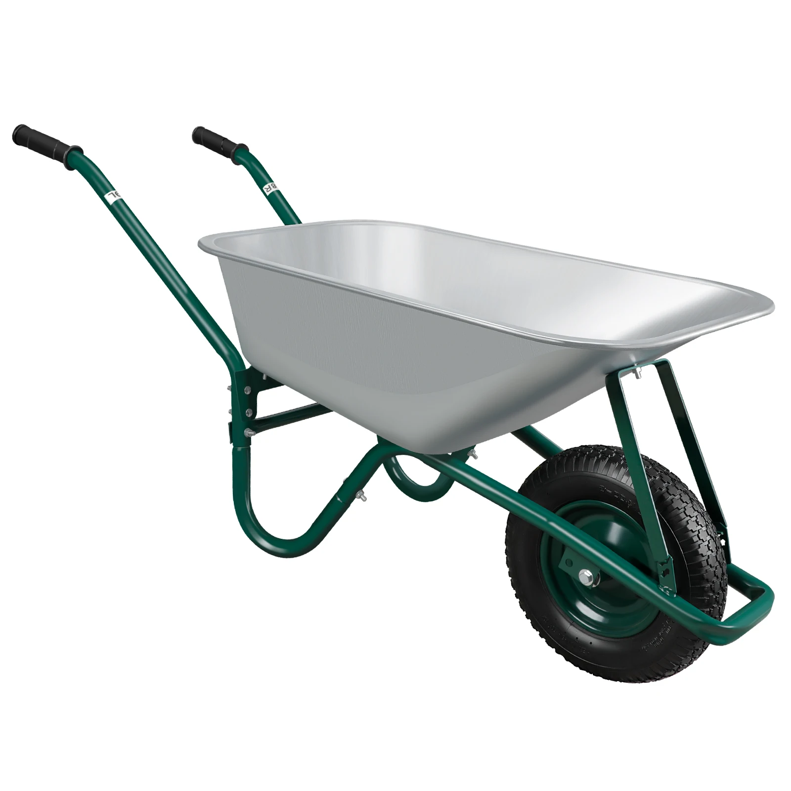 

AIRAJ Multifunctional Wheelbarrow Tires Push-pull Garden Transport Tool Professional Heavy-duty Transport Tool 60*62*153cm
