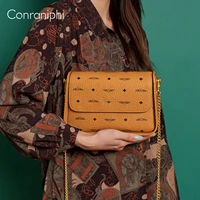 conraniphi womens handbag pvc classical chain bag crossbody shoulder fashion stylish mini size purse casual trending