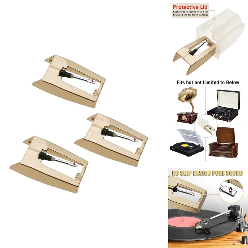 Игла для проигрывателя записей модернизированные иглы проигрывания замена