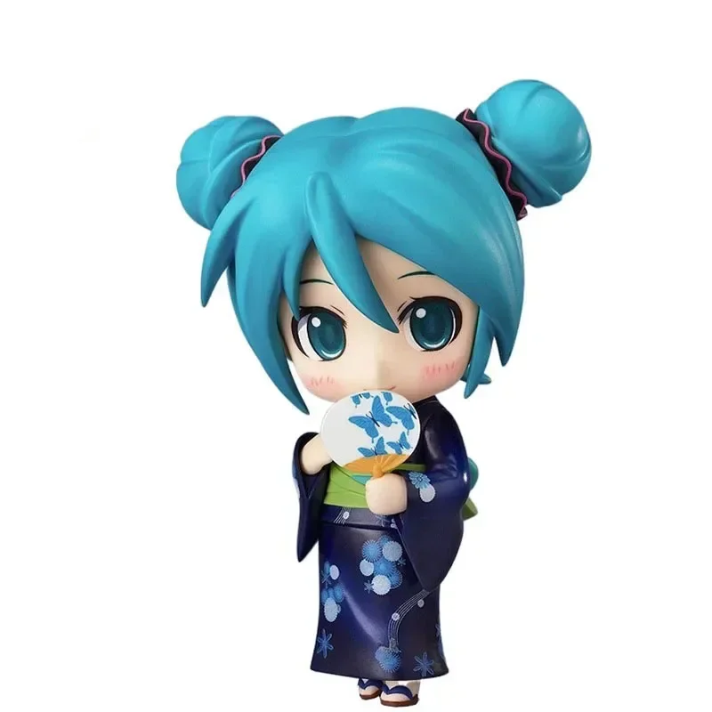 100% оригинальный подлинный запас 261 Hatsune Miku Yukata Ver ПВХ фигурка аниме прекрасная