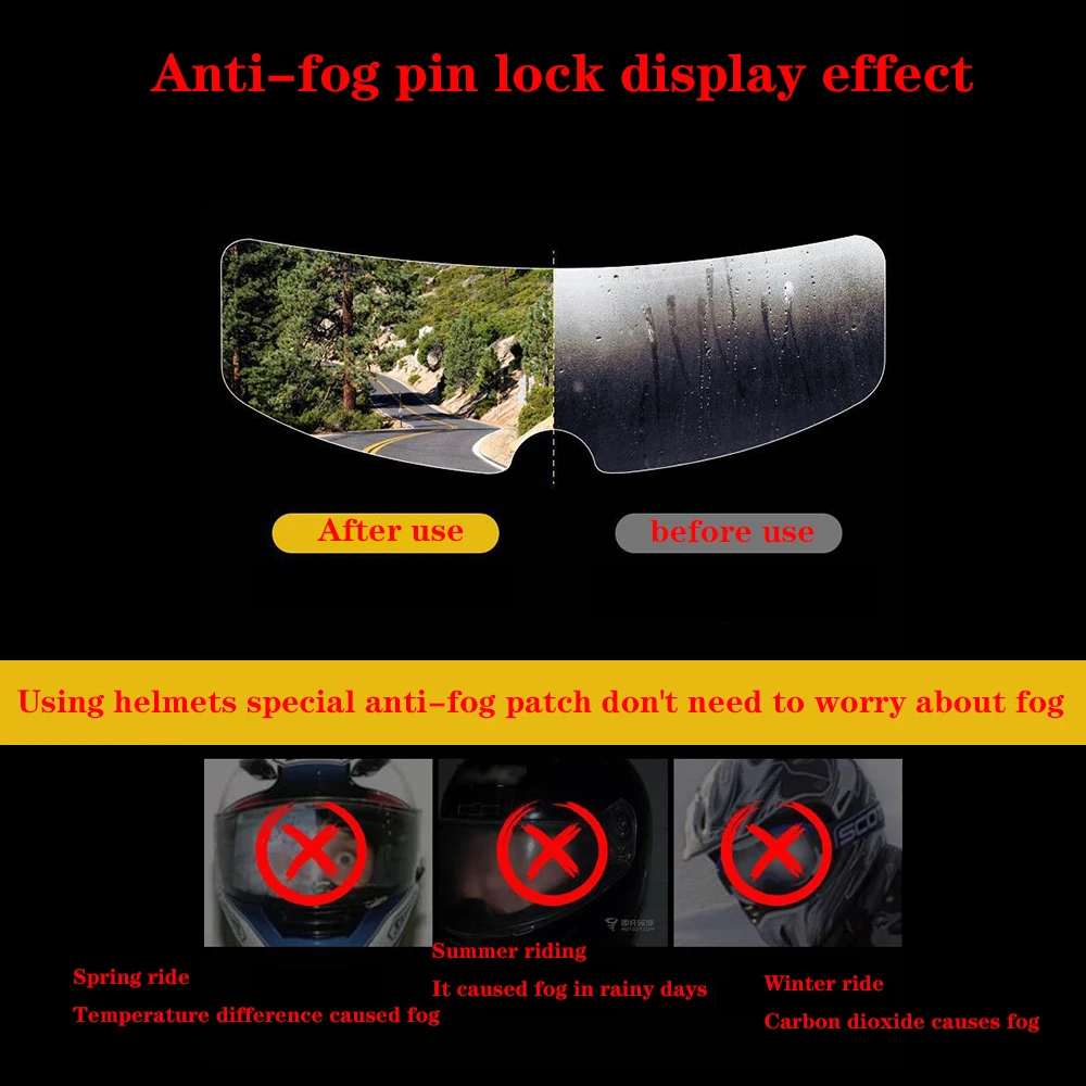 Мотоциклетный шлем противотуманная пленка для HJC RPHA 11 PRO 70 ST аксессуары