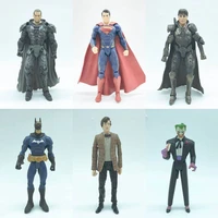 dc action figure man of steel general zod superman joker joints movable 3 75 inches model ornament toys children gifts