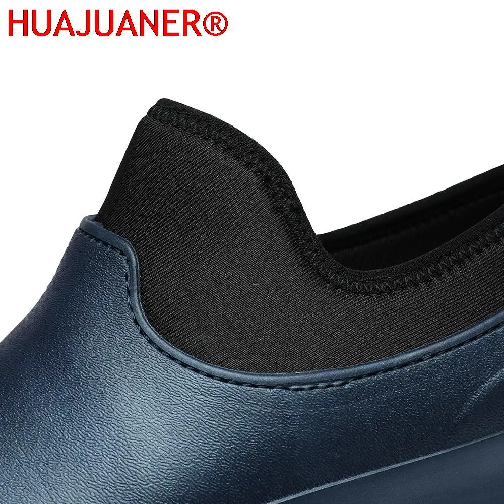 Men Slip On Resistant Oil-proof Kitchen Shoes Chef Multifunctional Restaurant Garden Waterproof Safety Work Medical