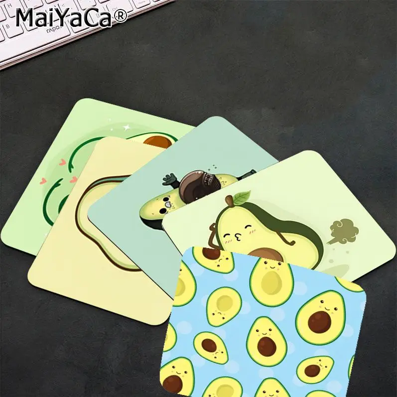 

Avocado Rubber Small Table Mat Student Mousepad Computer Keyboard Pad Games Pad Desk Mat For PC Gamer Mousemat