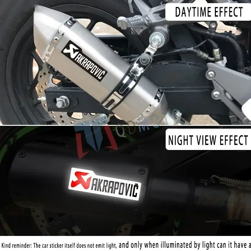 AKRAPOVIC Скорпион модифицированная выхлопная труба автомобильная наклейка