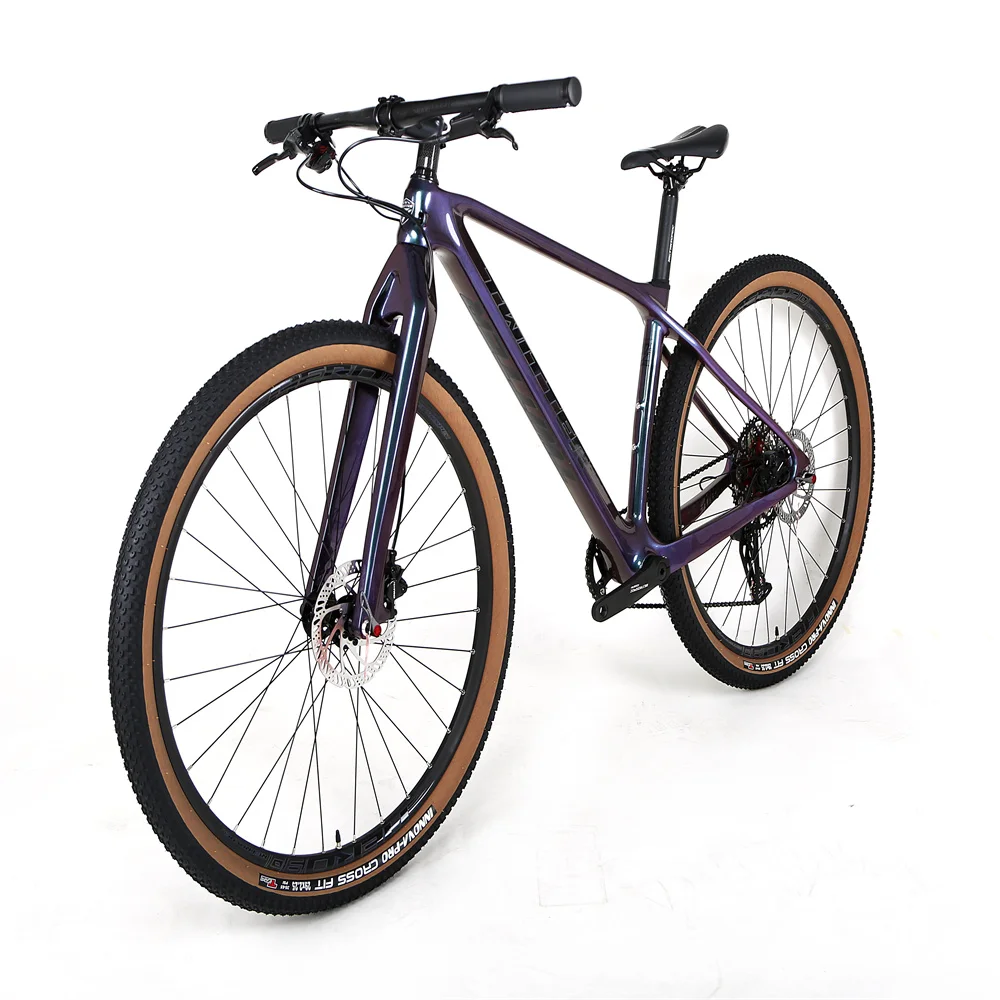 

TWITTER M6 holographic carbon fiber mountain bike NX-11speed disc brake 27.5/29inch carbon fiber hard front fork bycycle for men