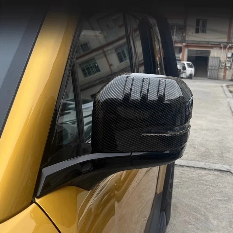 Фото Стильные защитные аксессуары для BYD Leopard 5: устойчивые к царапинам накладки на зеркала заднего вида №1
