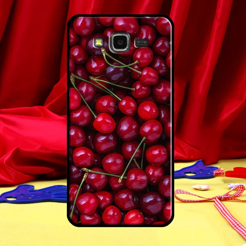 Red Cherry Summer Fruit Case For Samsung Galaxy J3 J5 J7 J1 2016 A3 A5 2017 A6 A7 A8 A9 J8 2018 J4 J6 Plus Cover images - 6