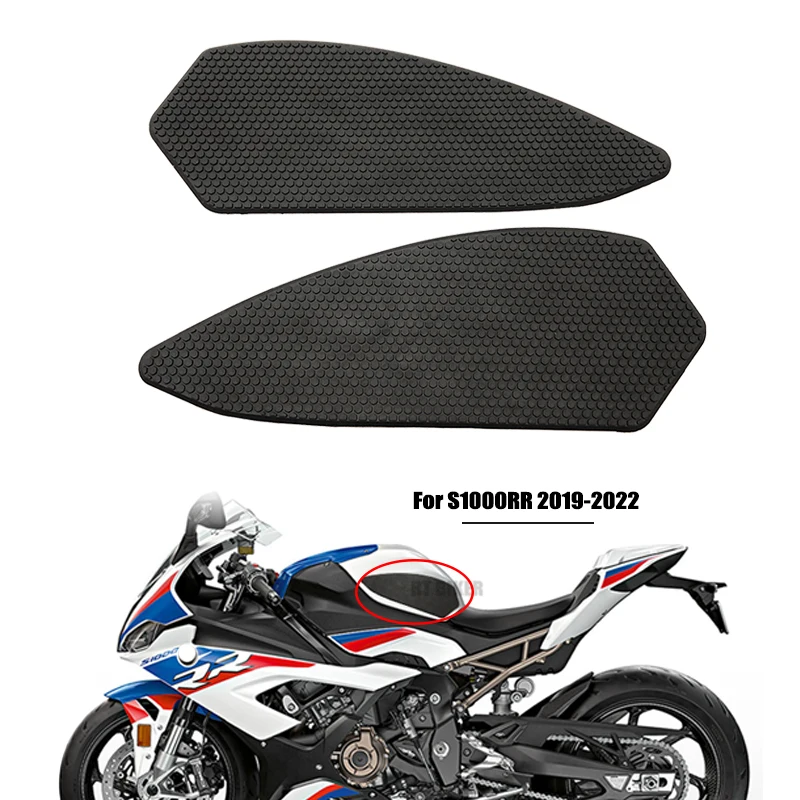 

S1000RR Side Tank Pad Protector Sticker Decal Gas Knee Grip For BMW S 1000RR S1000 RR S 1000 RR 2019 2020 2021 2022 Motorcycle