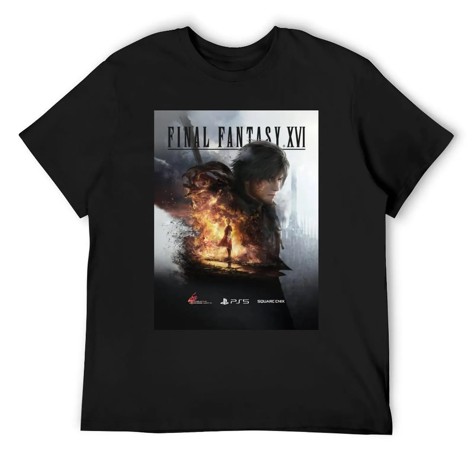 Футболка с финальной фантазией XVI 16 фанатов искусства финальная фантазия Harajuku