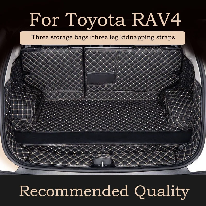 Фото Для Toyota RAV4 XA50 RAV 4 Hybrid 2020 2021 2022 2023 2024 Коврик в багажник автомобиля на заказ Прочный грузовой вкладыш Аксессуары для ковров багажника №1