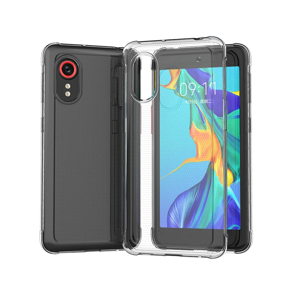 HD Clear Phone Case for Samsung Galaxy Xcover 4 4s 5 6 Pro Soft TPU Transparent Shockproof Crystal Back Cover Xcover5 Xcover6Pro