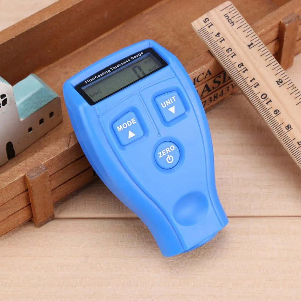 

Paint Tester LCD Backlight Thickness Coating Meter Coating Thickness Gauge Car Paint Film Thickness Tester