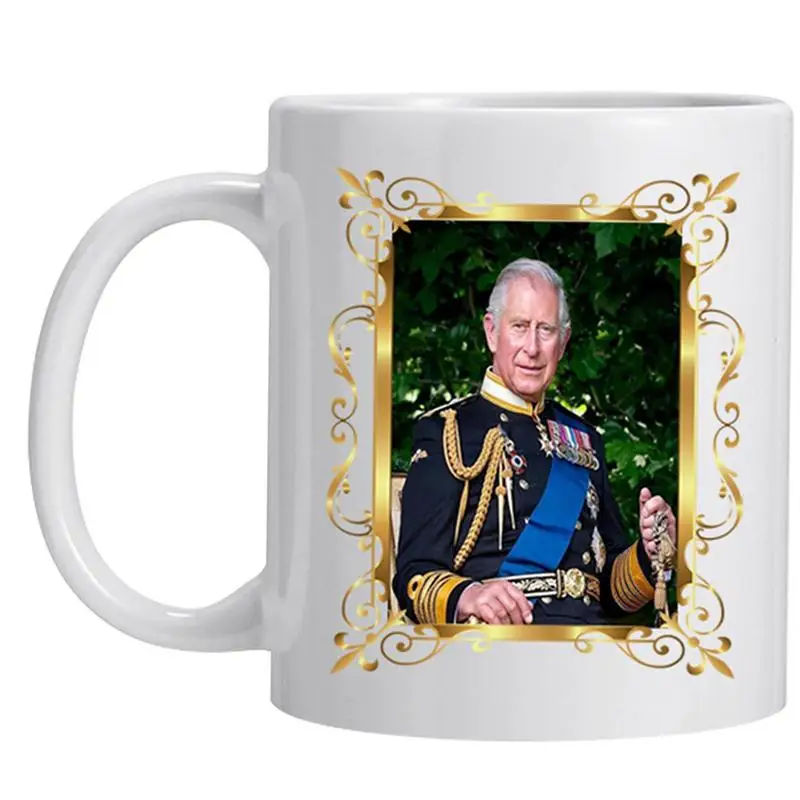 Mug 350ml Ceramic Coffee Cups 2023 Coronation Mug His Royal 