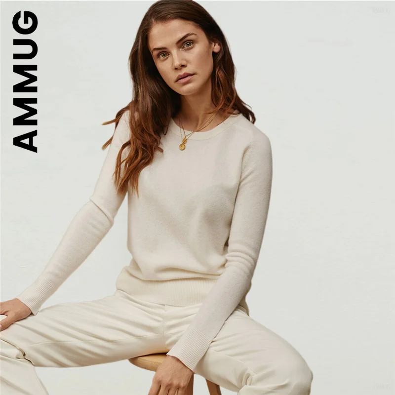 

Ammug Knitted Turtleneck New Women Sweater Korean Women's Jumper 2022 Cheap Popular Knit Sweater Chic Soft Female