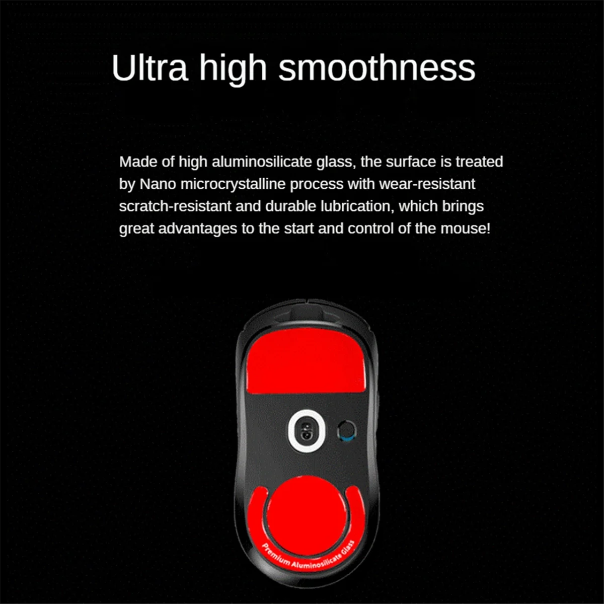 1 Набор наклеек на ножки мыши для Logitech GPW 2 G PRO X Сверхлегкая беспроводная мышь с