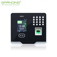 attendance biometric machine face recognition system fingerprint access control device fa210 tcpip electronic time recorder