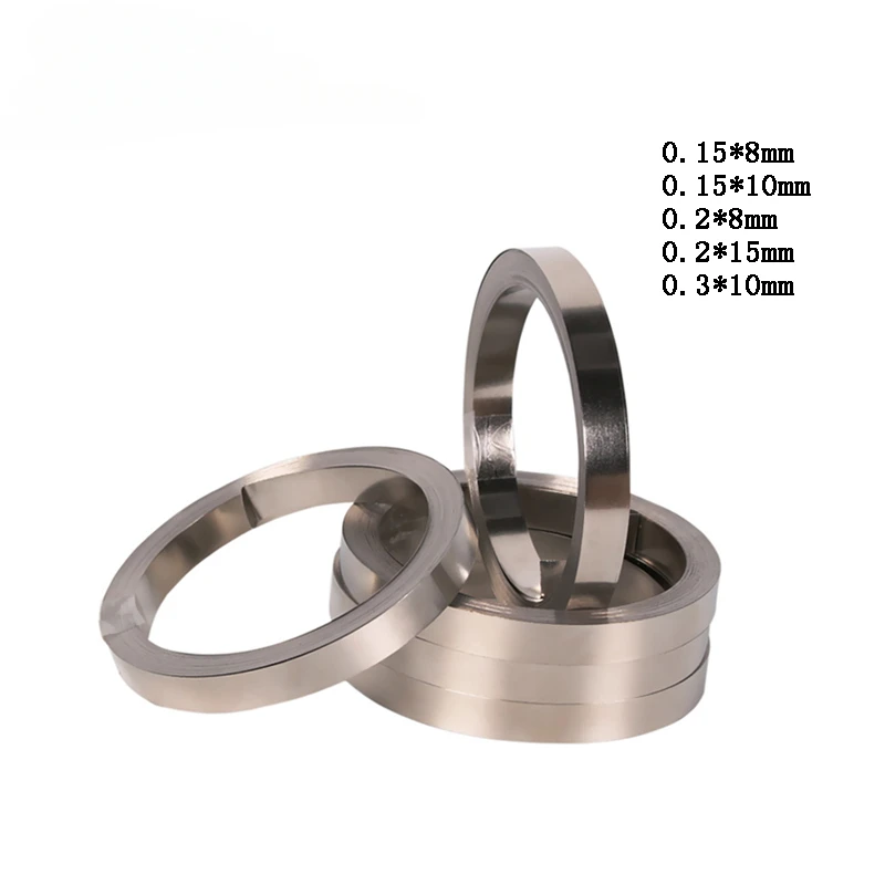 Никелированные Ленточные соединители для литий-ионных аккумуляторов 5/10 м 0 15/0 2/0 3