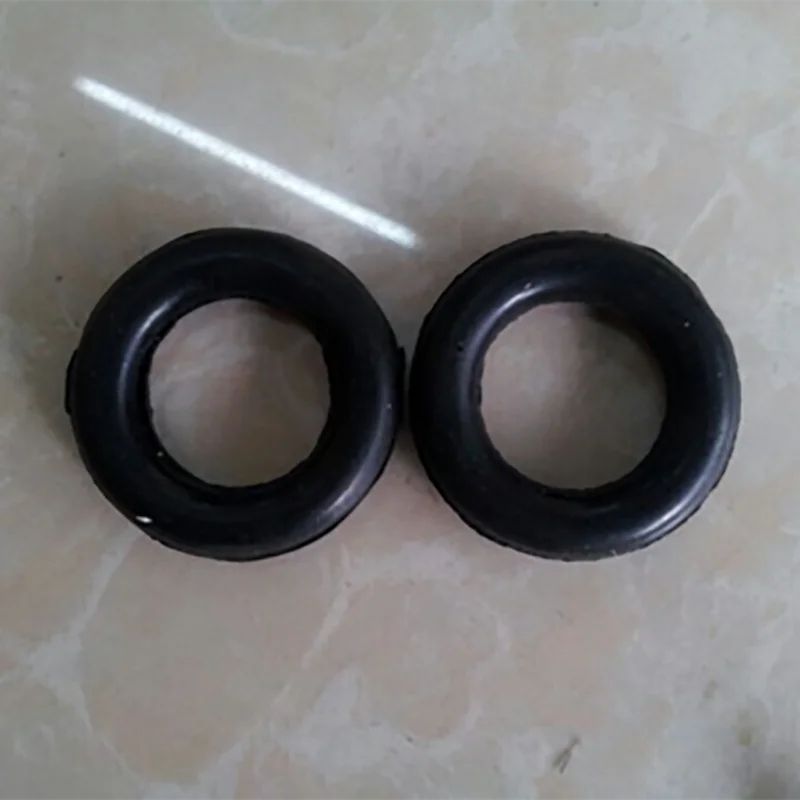 

Hand operated automatic wire laying machine, semi circular plastic parts, front and back thread thread nut O-ring