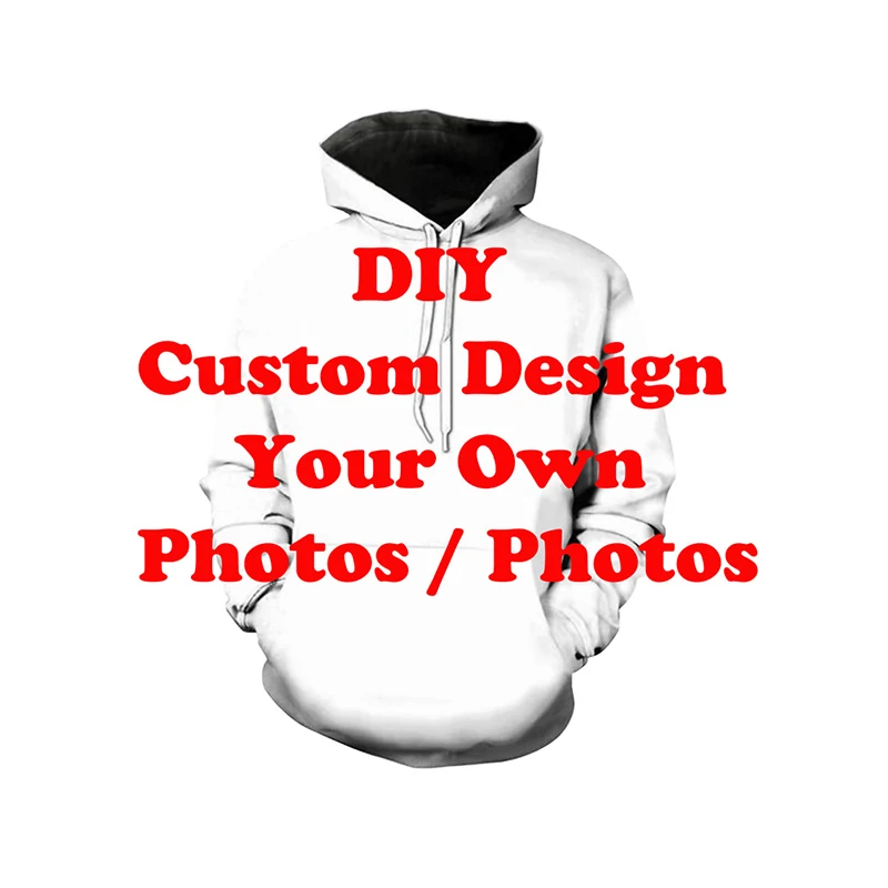 

Autumn Winter Fashion 3D Print Hoodies Men Women DIY Custom Design Sweatshirt Hoodie Trendy Oversized Pullover Unisex Hoody Coat
