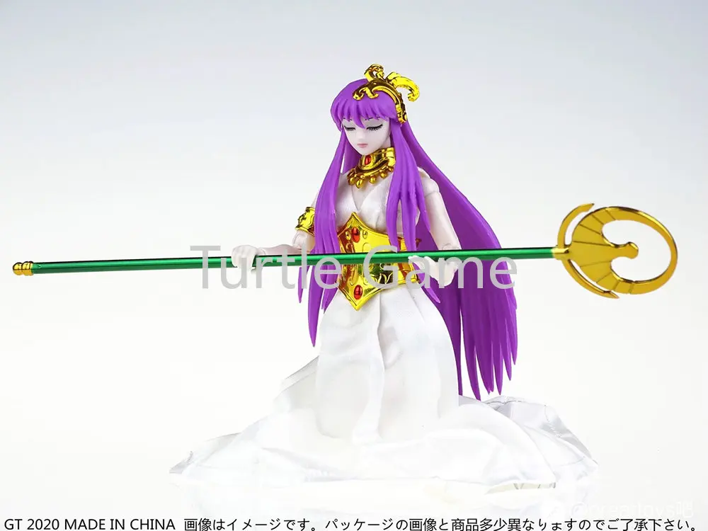 

In Stock Great Toys GT Model Saint Seiya Cloth Myth EX God Athena Saori Kido Casual cloth Collection 16cm action figure boys toy